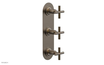 Phylrich - 3 Cross Handle 1/2 & 3/4 Ts Trim Kit