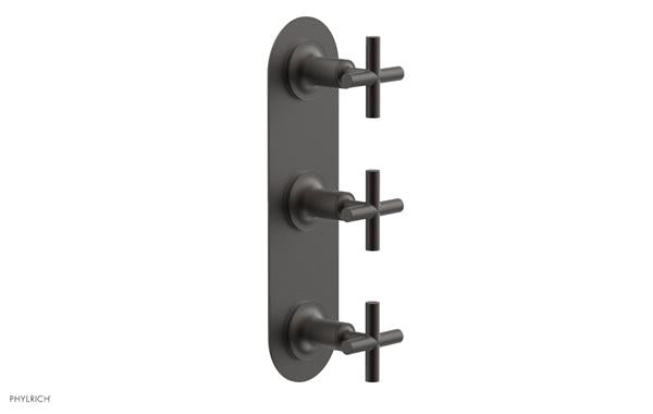 Phylrich - 3 Cross Handle 1/2 & 3/4 Ts Trim Kit