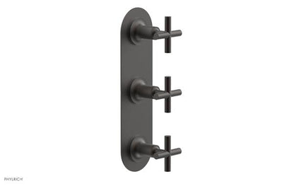 Phylrich - 3 Cross Handle 1/2 & 3/4 Ts Trim Kit