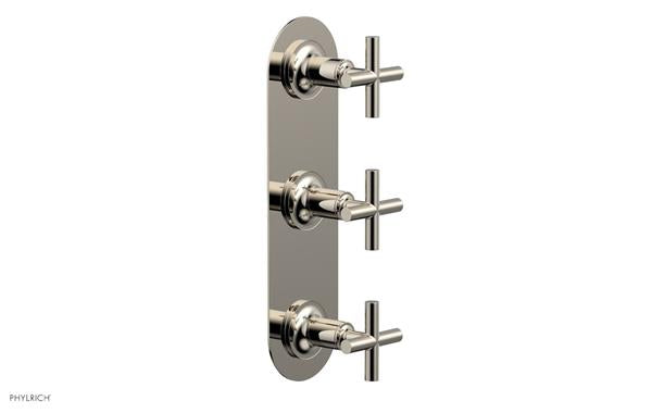 Phylrich - 3 Cross Handle 1/2 & 3/4 Ts Trim Kit