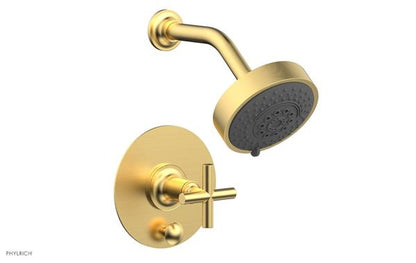 Phylrich - Pressure Balance Shower and Diverter Set (Less Spout) - Cross Handle