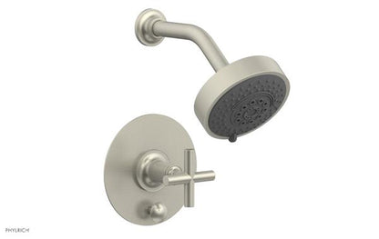Phylrich - Pressure Balance Shower and Diverter Set (Less Spout) - Cross Handle