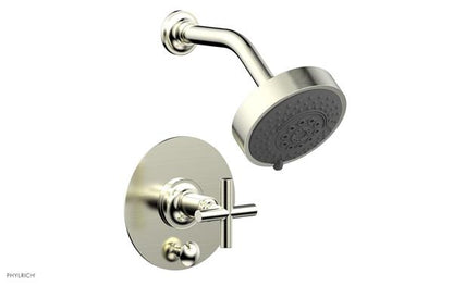 Phylrich - Pressure Balance Shower and Diverter Set (Less Spout) - Cross Handle