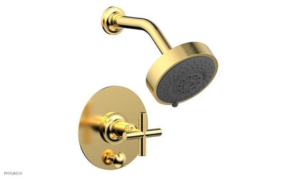 Phylrich - Pressure Balance Shower and Diverter Set (Less Spout) - Cross Handle