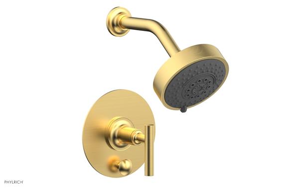 Phylrich - Pressure Balance Shower and Diverter Set (Less Spout) - Lever Handle