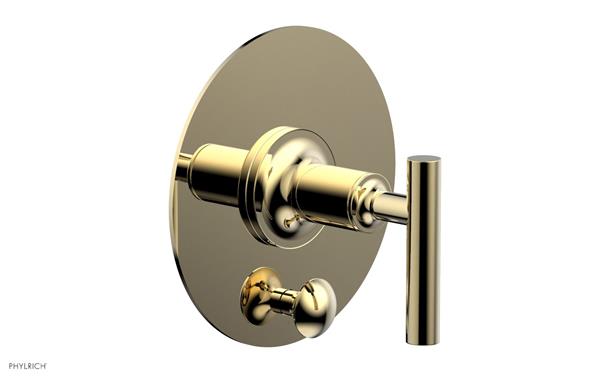Phylrich - Pressure Balance Shower Plate with Diverter and Handle Trim Set - Lever Handle
