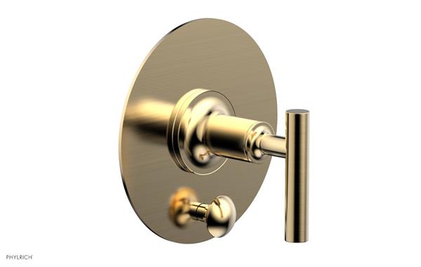 Phylrich - Pressure Balance Shower Plate with Diverter and Handle Trim Set - Lever Handle