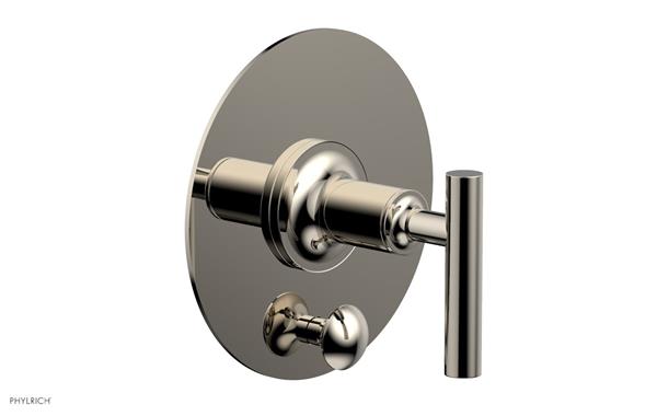 Phylrich - Pressure Balance Shower Plate with Diverter and Handle Trim Set - Lever Handle