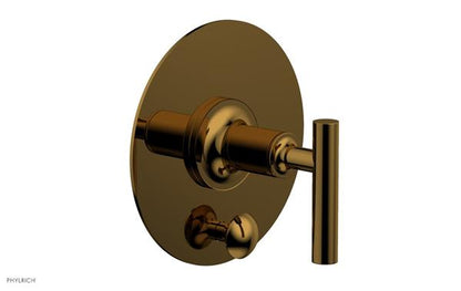 Phylrich - Pressure Balance Shower Plate with Diverter and Handle Trim Set - Lever Handle