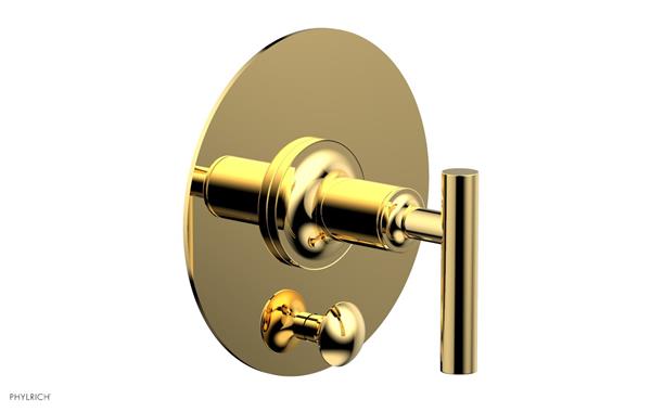 Phylrich - Pressure Balance Shower Plate with Diverter and Handle Trim Set - Lever Handle