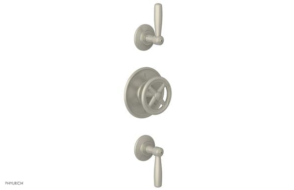 Phylrich - Works Thermostatic Valve with Two Volume Control - Lever Handles