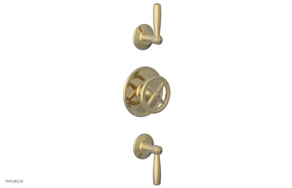Phylrich - Works Thermostatic Valve with Two Volume Control - Lever Handles