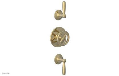 Phylrich - Works Thermostatic Valve with Two Volume Control - Lever Handles