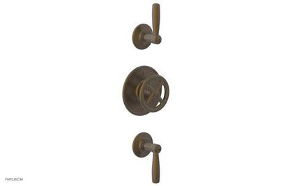 Phylrich - Works Thermostatic Valve with Two Volume Control - Lever Handles