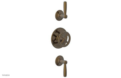 Phylrich - Works Thermostatic Valve with Two Volume Control - Lever Handles