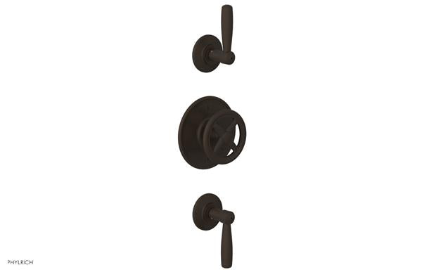 Phylrich - Works Thermostatic Valve with Two Volume Control - Lever Handles