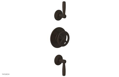Phylrich - Works Thermostatic Valve with Two Volume Control - Lever Handles