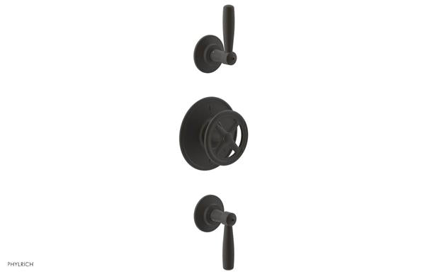 Phylrich - Works Thermostatic Valve with Two Volume Control - Lever Handles