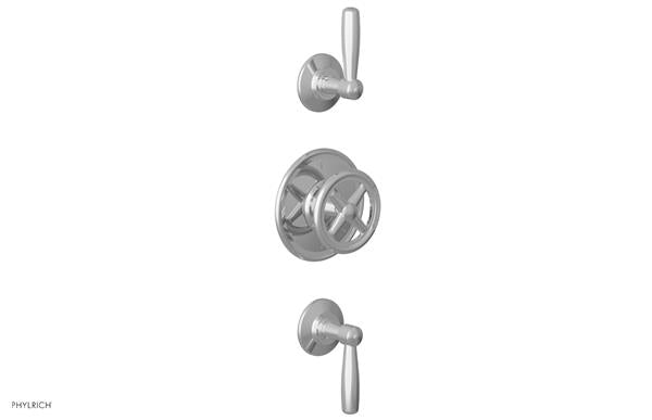 Phylrich - Works Thermostatic Valve with Two Volume Control - Lever Handles