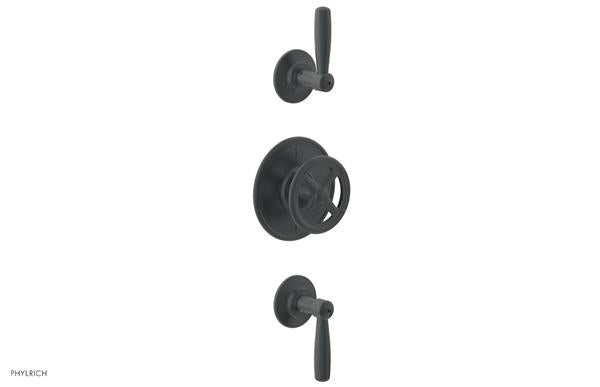 Phylrich - Works Thermostatic Valve with Two Volume Control - Lever Handles