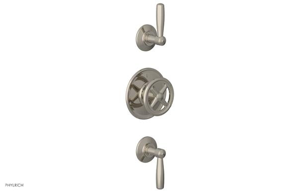Phylrich - Works Thermostatic Valve with Two Volume Control - Lever Handles