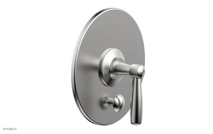 Phylrich - Works Pressure Balance Shower Plate with Diverter and Handle Trim Set - Lever Handle