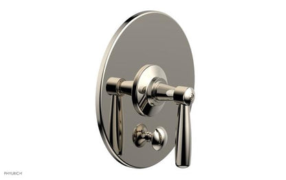 Phylrich - Works Pressure Balance Shower Plate with Diverter and Handle Trim Set - Lever Handle