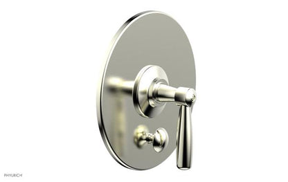 Phylrich - Works Pressure Balance Shower Plate with Diverter and Handle Trim Set - Lever Handle