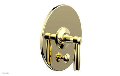 Phylrich - Works Pressure Balance Shower Plate with Diverter and Handle Trim Set - Lever Handle