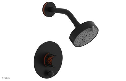Phylrich - Jolie Pressure Balance Shower and Diverter Set (Less Spout) Round Handle