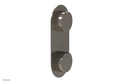 Phylrich - Circ Thermostatic Valve with Volume Control or Diverter - Round Handles