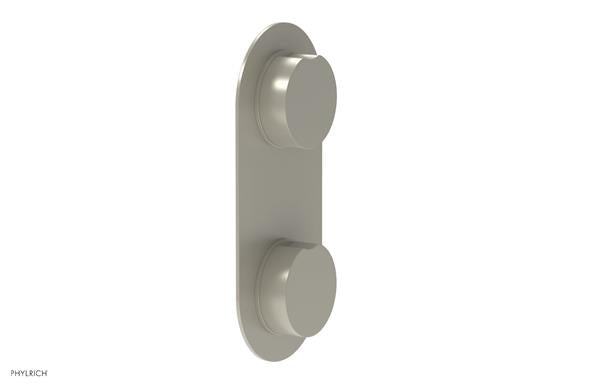 Phylrich - Circ Thermostatic Valve with Volume Control or Diverter - Round Handles