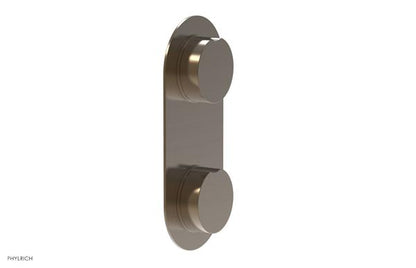 Phylrich - Circ Thermostatic Valve with Volume Control or Diverter - Round Handles