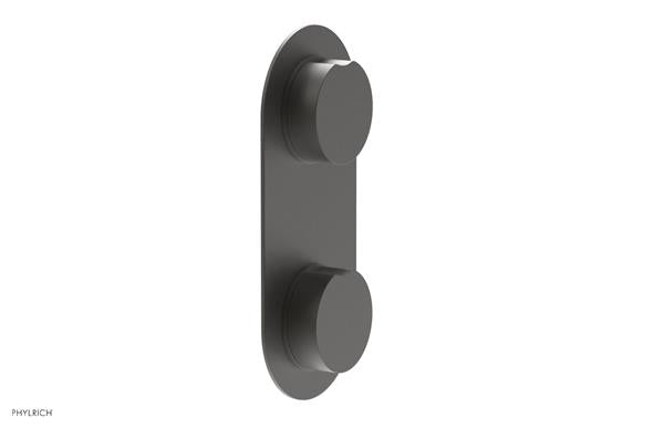 Phylrich - Circ Thermostatic Valve with Volume Control or Diverter - Round Handles