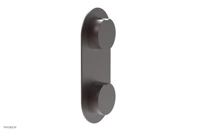 Phylrich - Circ Thermostatic Valve with Volume Control or Diverter - Round Handles
