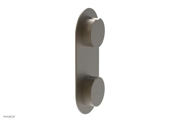 Phylrich - Circ Thermostatic Valve with Volume Control or Diverter - Round Handles