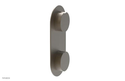 Phylrich - Circ Thermostatic Valve with Volume Control or Diverter - Round Handles