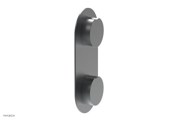 Phylrich - Circ Thermostatic Valve with Volume Control or Diverter - Round Handles