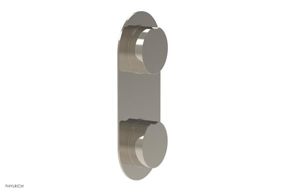 Phylrich - Circ Thermostatic Valve with Volume Control or Diverter - Round Handles