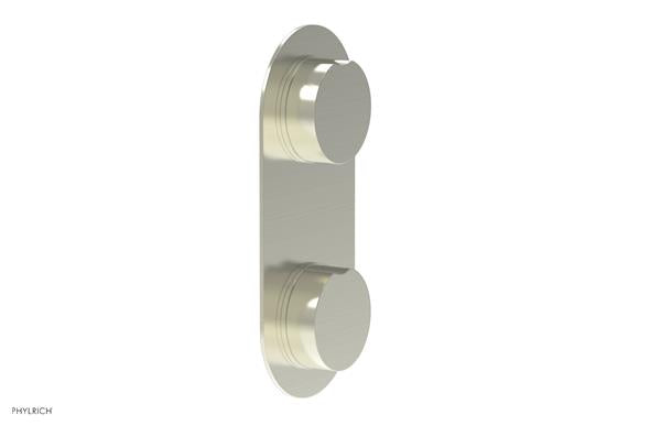 Phylrich - Circ Thermostatic Valve with Volume Control or Diverter - Round Handles