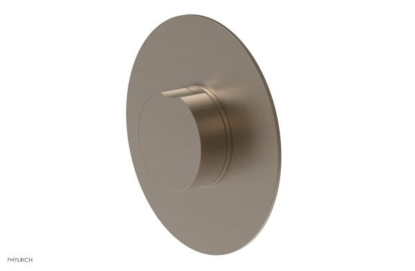 Phylrich - Circ Shower Plate & Handle Trim - Round Handle