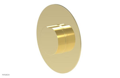 Phylrich - Circ Shower Plate & Handle Trim - Round Handle