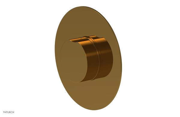 Phylrich - Circ Shower Plate & Handle Trim - Round Handle