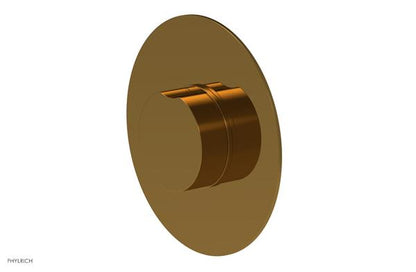 Phylrich - Circ Shower Plate & Handle Trim - Round Handle