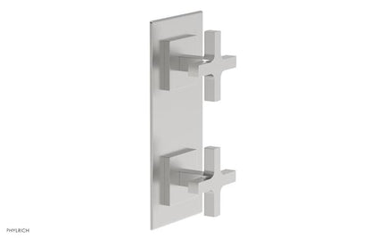 Phylrich - Croi Thermostatic Valve with Volume Control or Diverter - Cross Handles