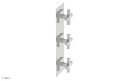 Phylrich - Croi Thermostatic Valve with Two Volume Control - Cross Handles
