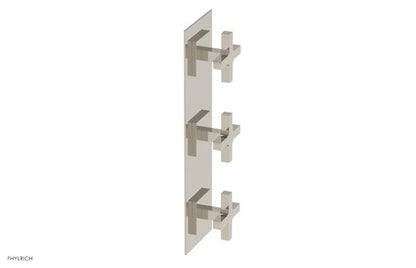 Phylrich - Croi Thermostatic Valve with Two Volume Control - Cross Handles