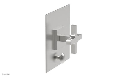 Phylrich - Croi Pressure Balance Shower Plate with Diverter and Cross Handle Trim Set