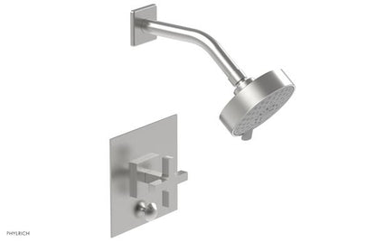 Phylrich - Croi Pressure Balance Shower and Diverter Set (Less Spout) - Cross Handle