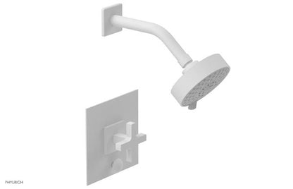 Phylrich - Croi Pressure Balance Shower and Diverter Set (Less Spout) - Cross Handle